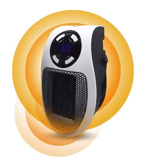 Portable Electric Space Heater | Warm Up Your Space Quickly and Quietly With This Innovative Mini Heater