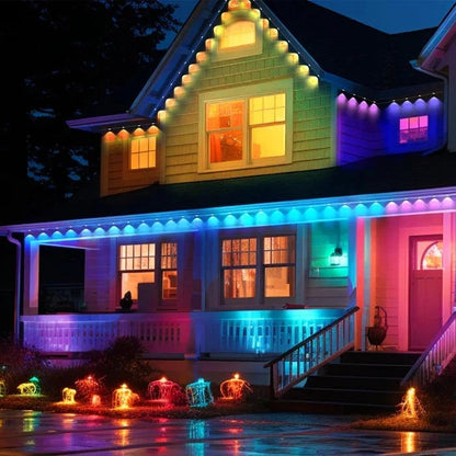 Smart Rainbow LED Permanent Outdoor Light - Early Christmas 49% OFF