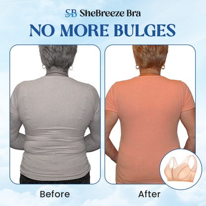 SheBreeze Bra - Ultimate Comfort & Convenience Bra for Seniors