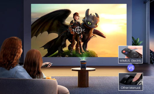 WeezoRix Portable Projector - Experience Cinema Magic Anywhere