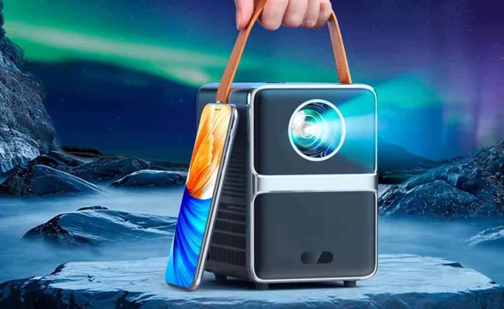 WeezoRix Portable Projector - Experience Cinema Magic Anywhere