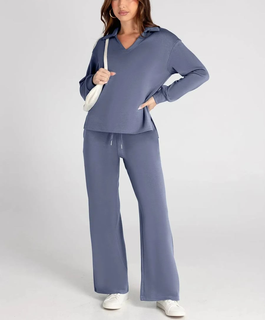 Women’s 2 Piece Sets Outfits Casual Long Sleeve Sweatsuits Sets