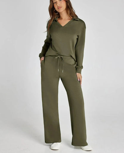 Women’s 2 Piece Sets Outfits Casual Long Sleeve Sweatsuits Sets