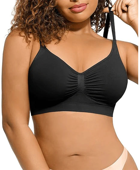 Women’s Wireless Sculpt Bra Comfort Bralettes No Underwire Unlined Cami Bra