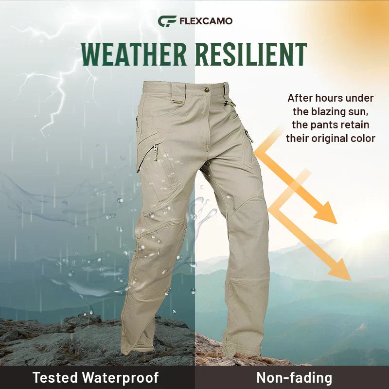 FlexCamo - Tactical Waterproof Pants - LAST DAY SALE 70% OFF