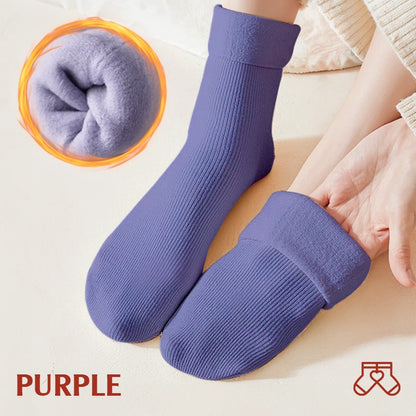 FleeceCozy - Ultra-Soft Velvet Slim Thermal Socks