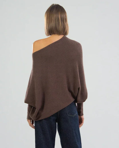 Classics Agave - Asymmetric Draped Jumper - Early Christmas Sale 49% Off