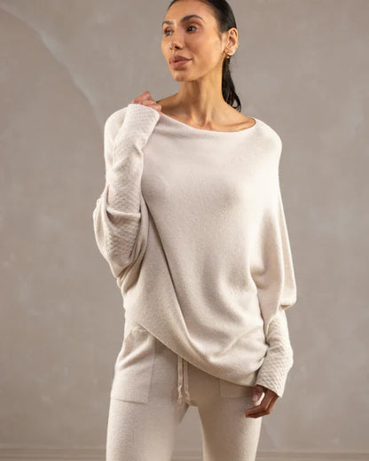 Classics Agave - Asymmetric Draped Jumper - Early Christmas Sale 49% Off