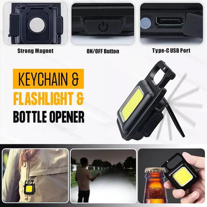 Multifunctional Keychain Rechargeable Light - 2023- (Christmas Hot Sale- 49% OFF)