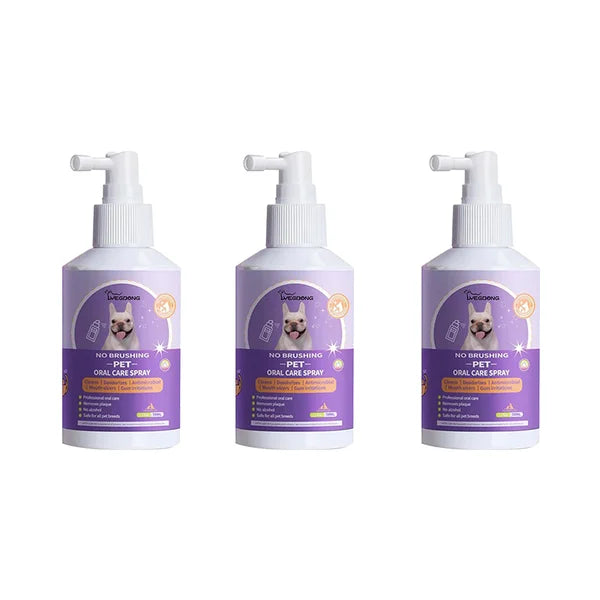 Teeth Cleaning Spray for Dogs & Cats - HOT SALE PROMOTION - 49% OFF