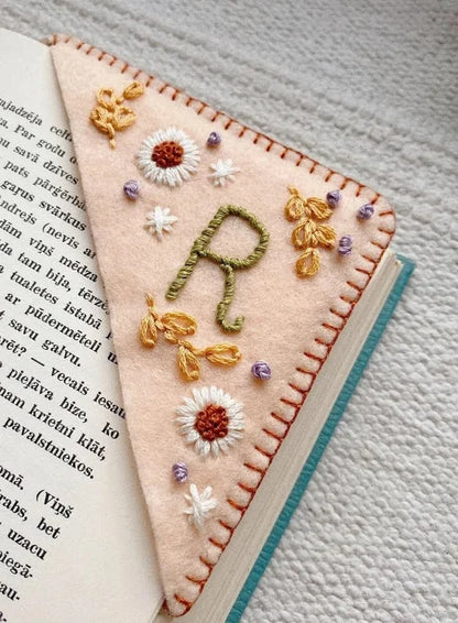 Personalized Embroidery Felt Bookmarks