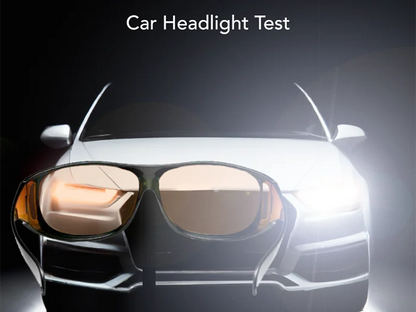 Resemtble Headlight Glasses with "GlareCut" Technology (Drive Safely at Night)