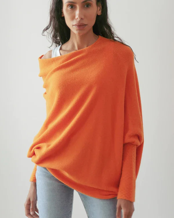 Classics Agave - Asymmetric Draped Jumper - Early Christmas Sale 49% Off