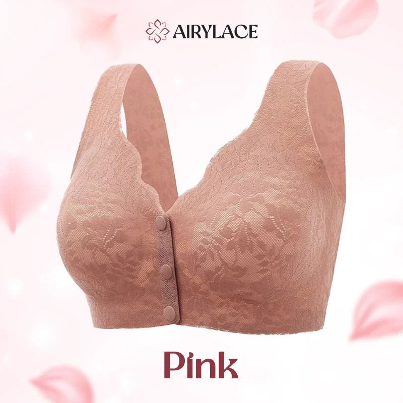 AiryLace – Zero Feel Lace Full Coverage Front Closure Bra – LAST DAY SALE 70% OFF