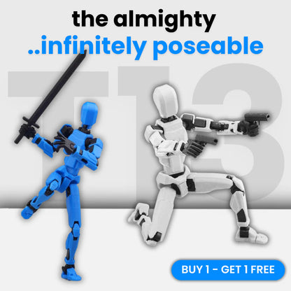 NOVA 13 3D Printed Toys Mannequin Action Figures - Hot Sale 50% Off