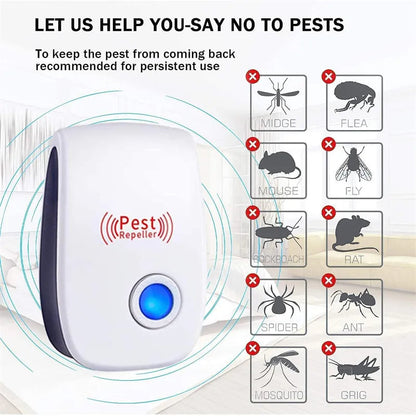 Newest Upgraded Pest Control Ultrasonic Repellent - LAST DAY SALE 60%OFF