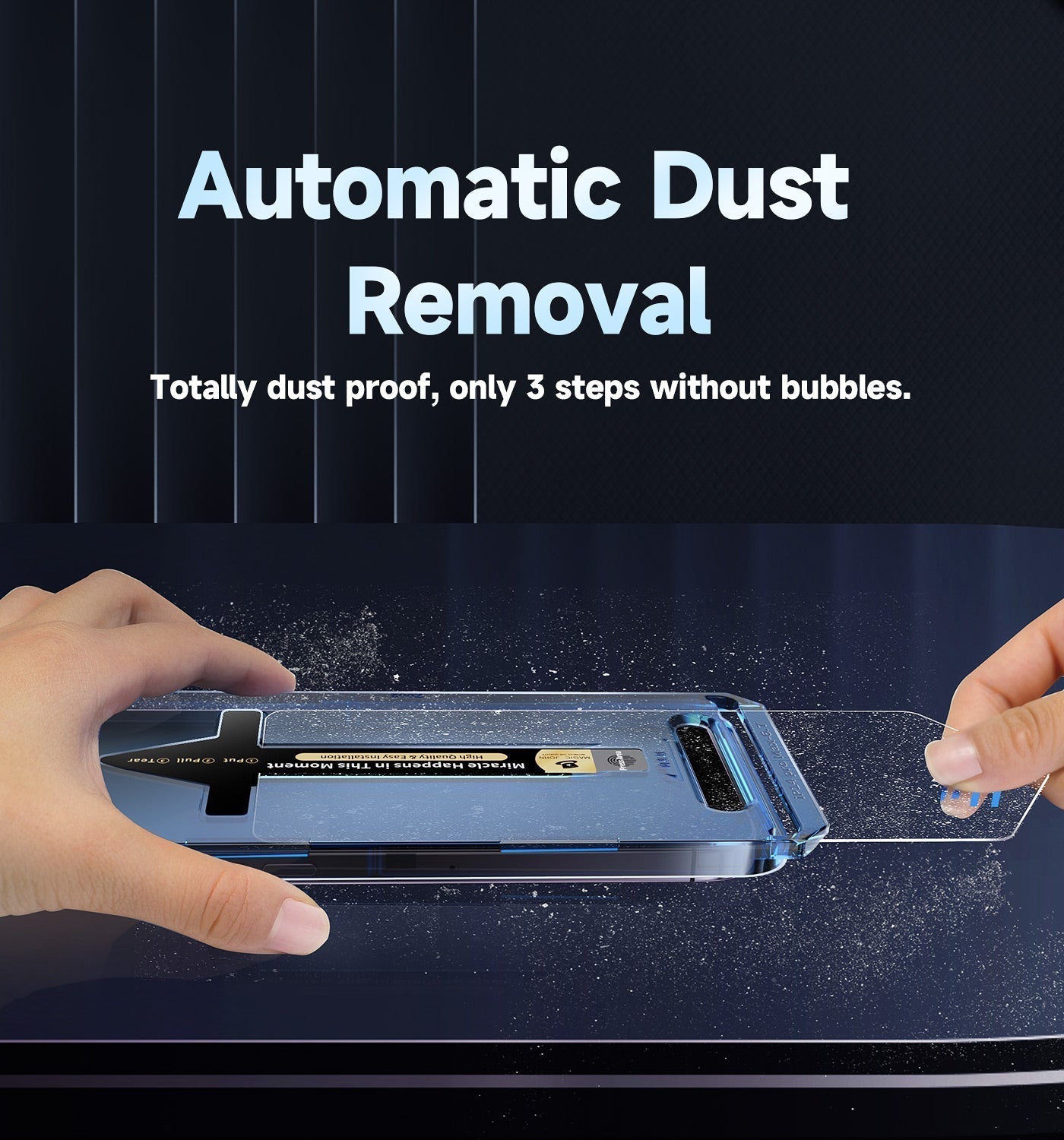 Invisible Artifact Screen Protector - Dust Free Without Bubbles - Hot Sale 49% Off