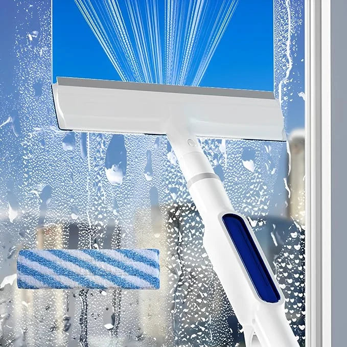 Squeegee for Window Cleaning with Spray