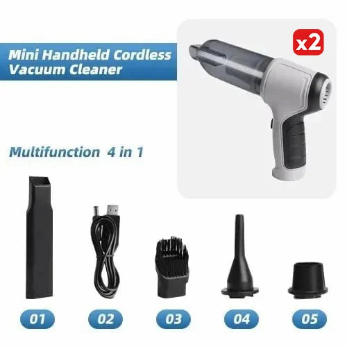 Wireless Handheld Car Vacuum Cleaner - Last Day Promotion 49% OFF