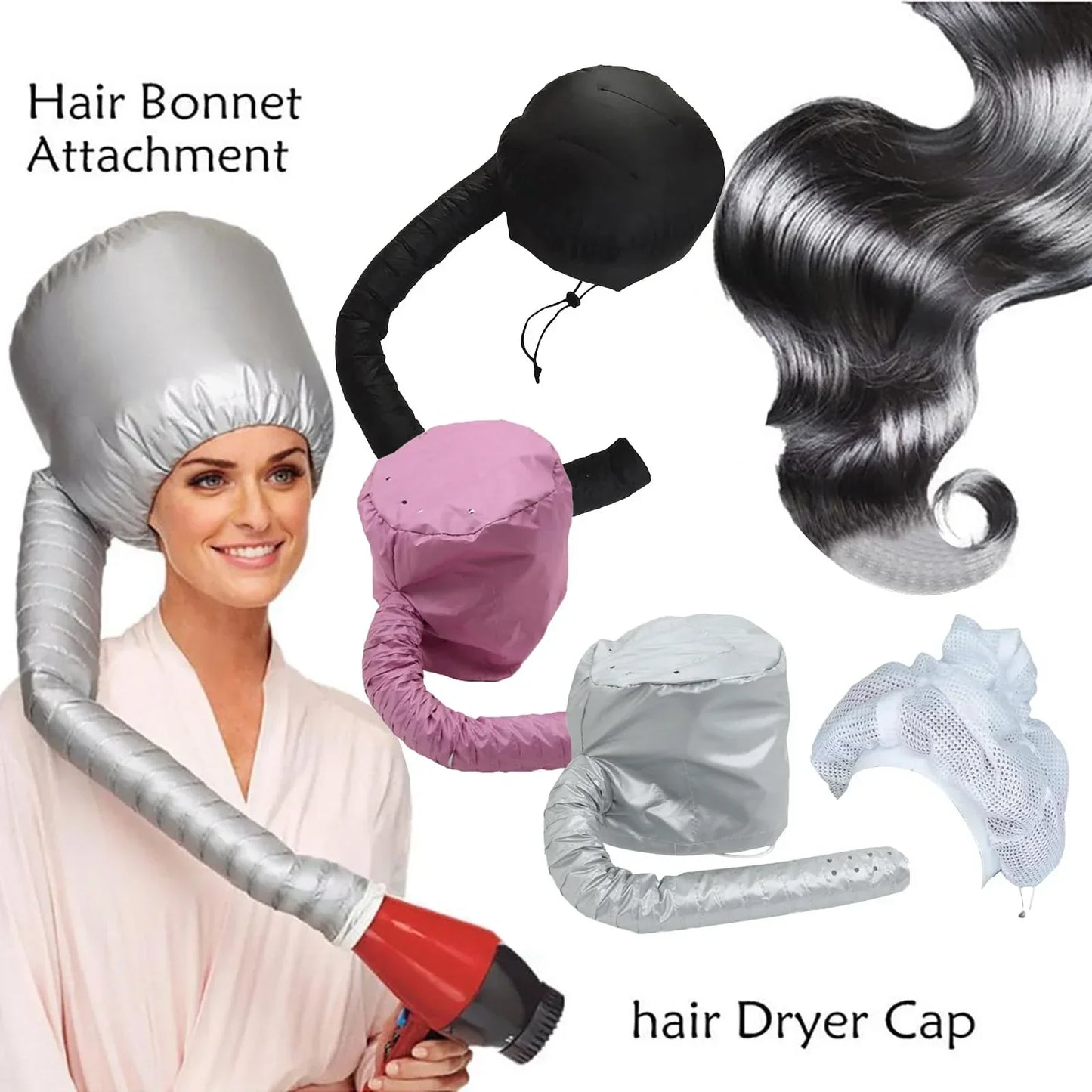 Net Plopping Bonnet For Curl Hair - Last Day Promotion 70% OFF