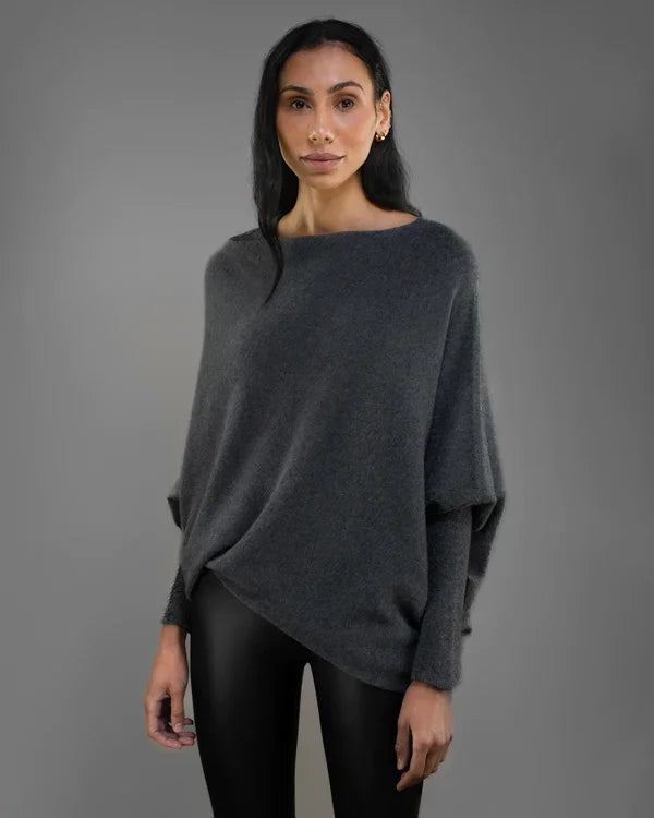 Classics Agave - Asymmetric Draped Jumper - Early Christmas Sale 49% Off