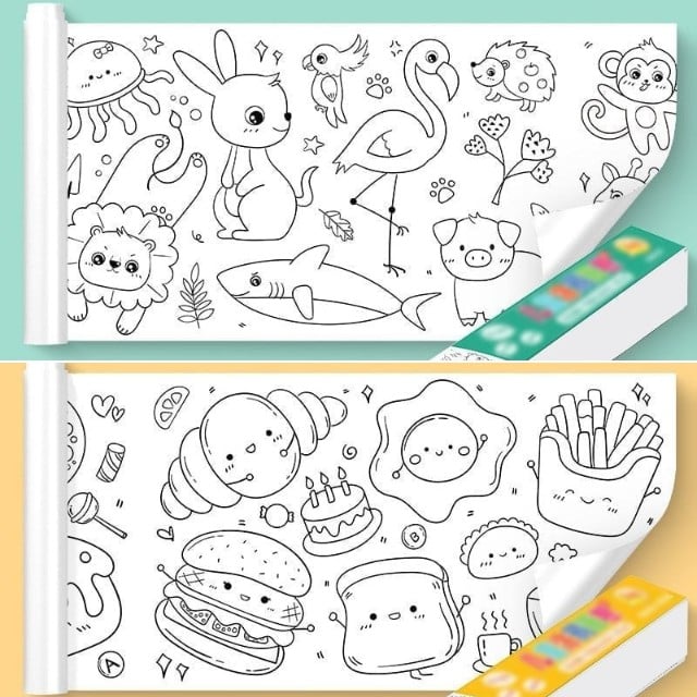 Children's Drawing Roll