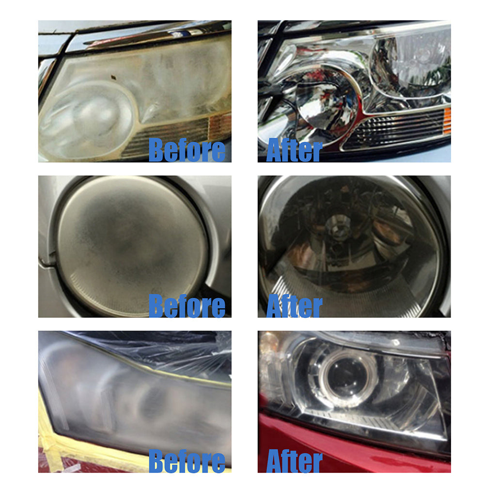 Car Headlight Repair Polish