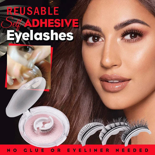 GlazyLash Reusable Adhesive Eyelashes