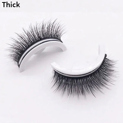 Reusable Adhesive Eyelashes - Last Day Sale 70% OFF