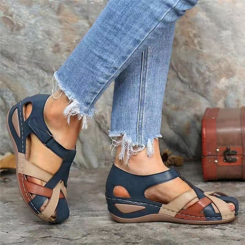 Comfort Vintage Leather Orthopedic Sandals - Last Day Promotion 60% OFF