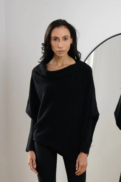 Classics Agave - Asymmetric Draped Jumper - Early Christmas Sale 49% Off