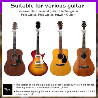 Guitar Chord Assisted Learning Tools - 2024 New Year Hot Sale【49% discount 】