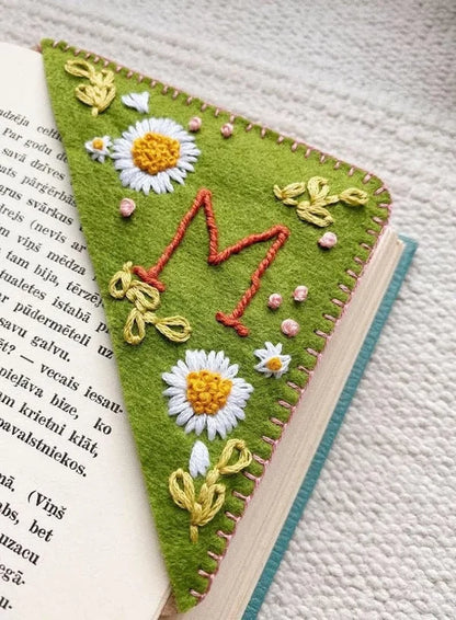 Personalized Embroidery Felt Bookmarks