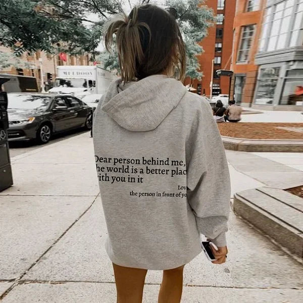 'Dear Person Behind Me' Sweatshirt (Buy 2 Get Vip Shipping)