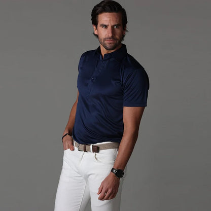 Semi-Spread Collar Polo (Buy 2 Free Shipping)