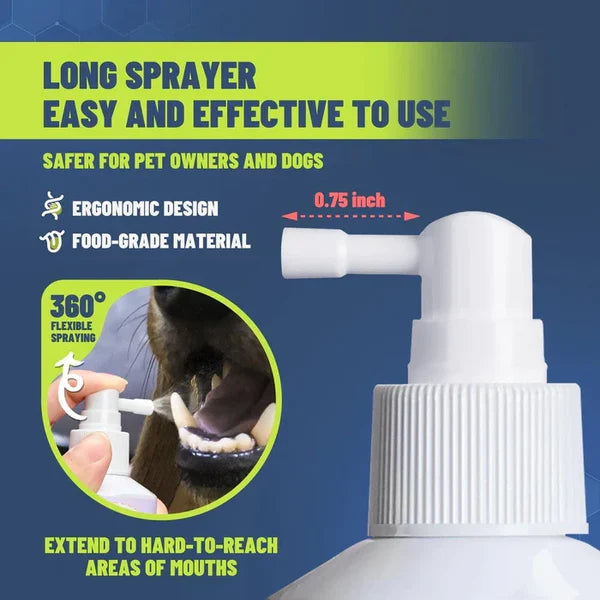 Teeth Cleaning Spray for Dogs & Cats - HOT SALE PROMOTION - 49% OFF