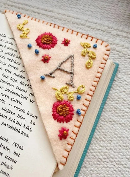 Personalized Embroidery Felt Bookmarks