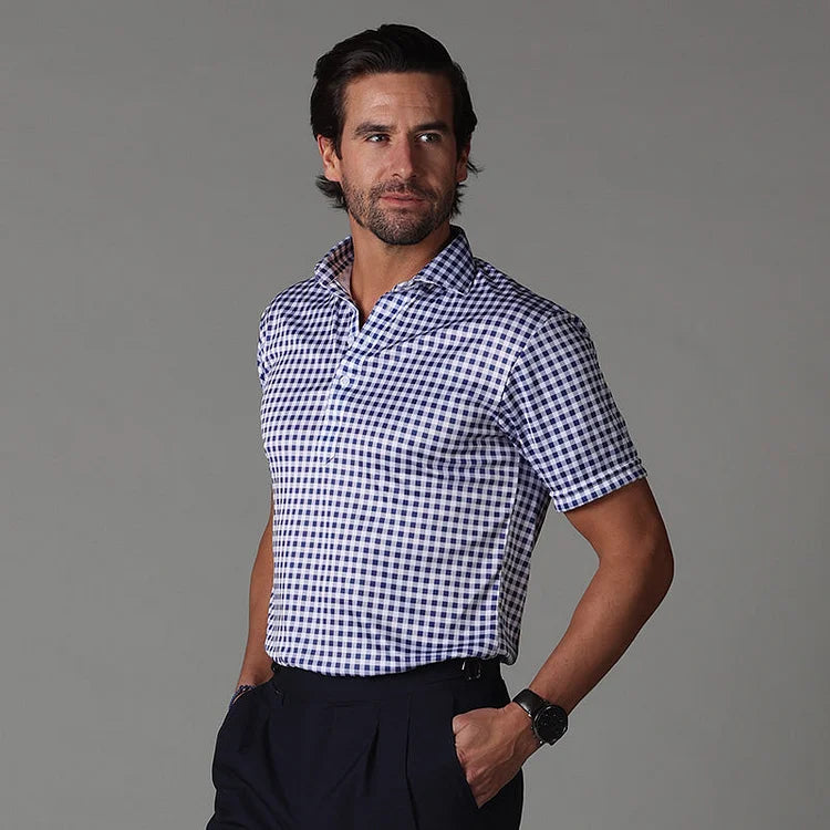 Semi-Spread Collar Polo (Buy 2 Free Shipping)