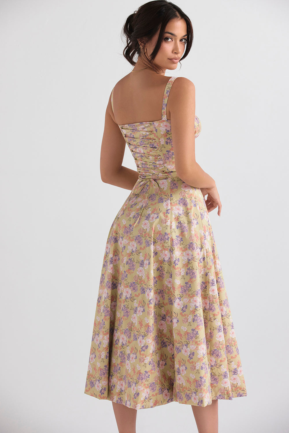 BustieBloom - Floral Print Bustier Sundress - LAST DAY SALE 75% OFF