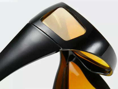 Resemtble Headlight Glasses with "GlareCut" Technology (Drive Safely at Night)