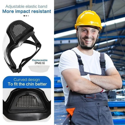 Anti-Fog Protective Full Face Shield 2.0 Upgrade