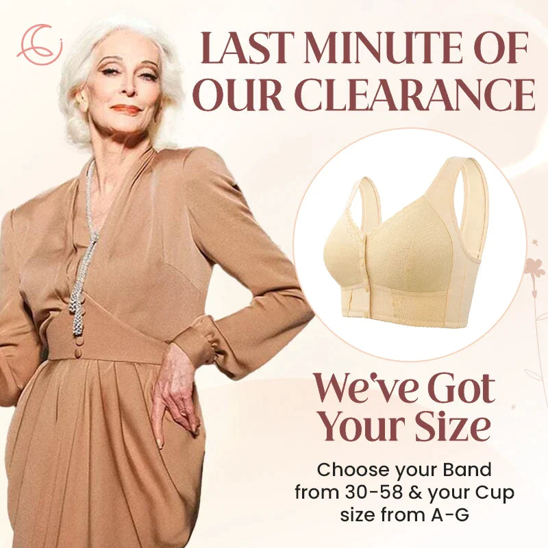 Moona Bra – Front Closure Breathable Bra For Seniors - LAST DAY SALE 80% OFF